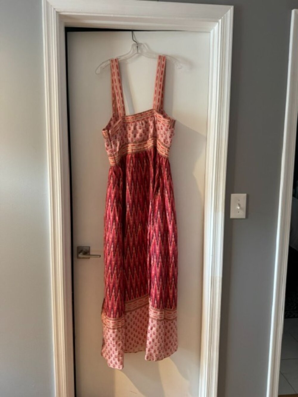 Authentic Faherty Sleeveless Printed Midi Dress – Excellent Used Condition.